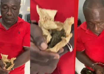 Video: Police find weed on Prophet Kwabena Agyei after his arrest