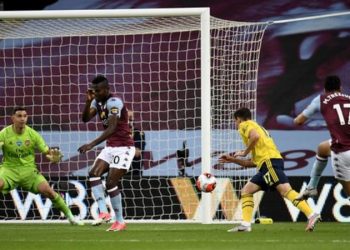 Villa beat Arsenal to climb out of relegation zone