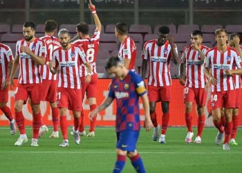 Atletico Madrid deal Barcelona another blow in LaLiga title race