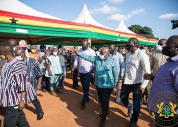 Akufo-Addo cuts sod for construction of $49M Damongo water project