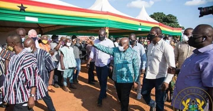 Akufo-Addo cuts sod for construction of $49M Damongo water project
