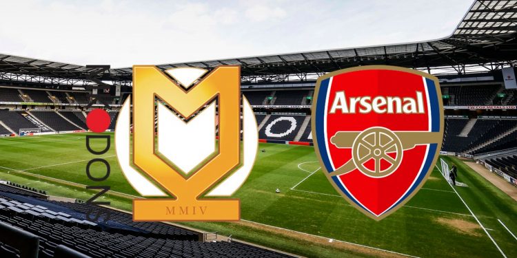 Live streamed: Arsenal vs MK Dons