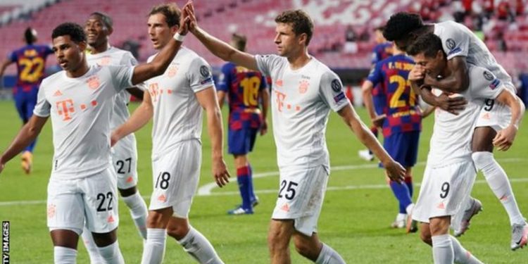 Bayern Munich humiliate Barcelona