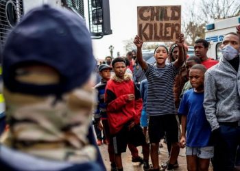 South Africa police arrested for killing teen