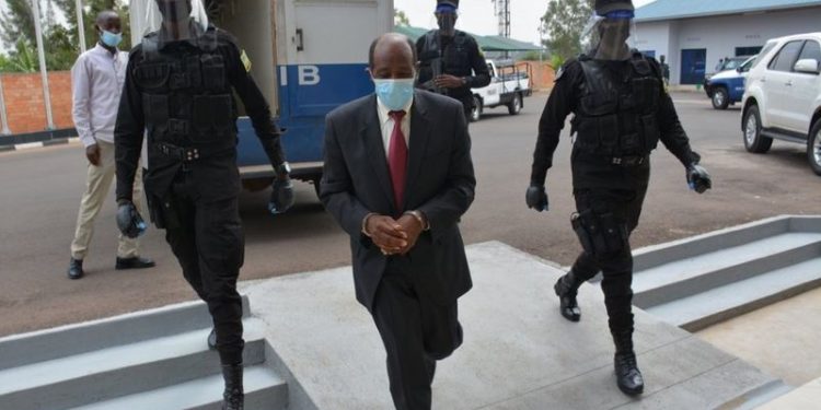 Hotel Rwanda film hero arrested