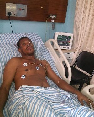 Waakye on the verge of death, rushed to spiritual home