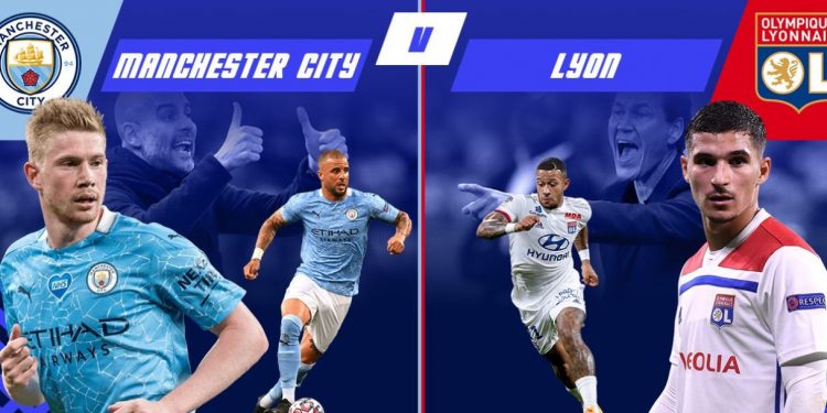 Live Streamed: Manchester City vs Olympique Lyon