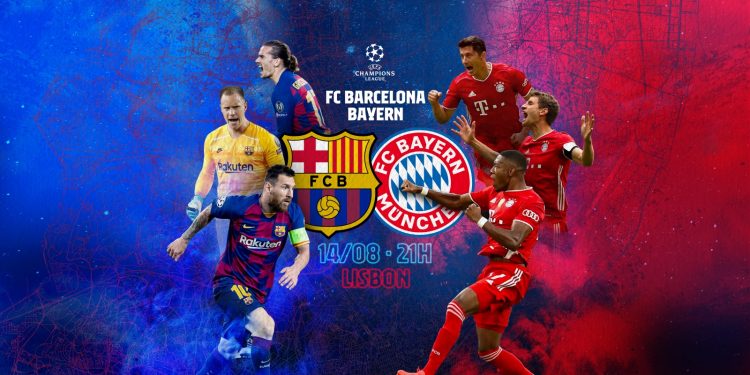 Live streamed: Barcelona vs Bayern Munich