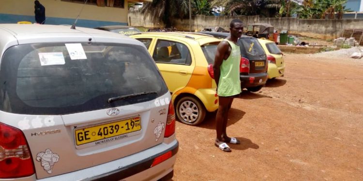 Man arrested for stealing 8 taxis