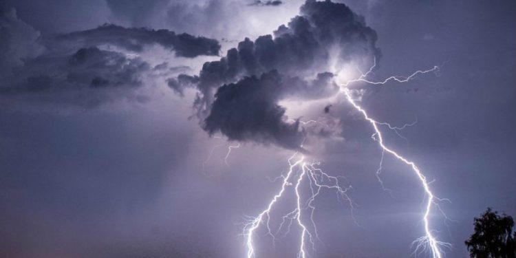 Lightning strike kills 10 children playing football in Uganda
