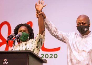 Naana Jane and I will not engage in politics of insults – Mahama pledges