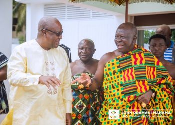 Correct your mistakes, clearly explain your vision to Ghanaians – Otumfuo to Mahama