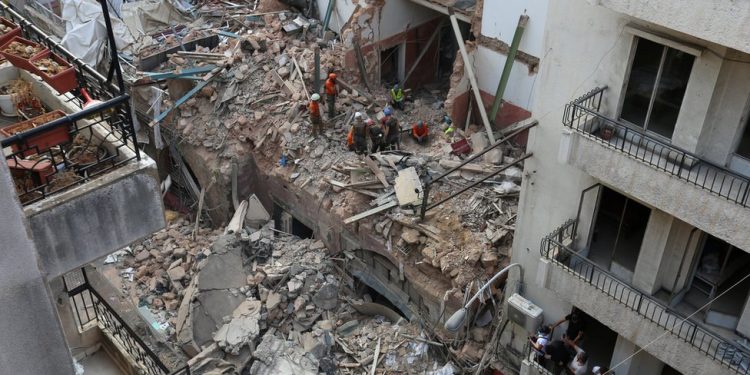 ‘No sign of life’ after days of search for Beirut blast survivors