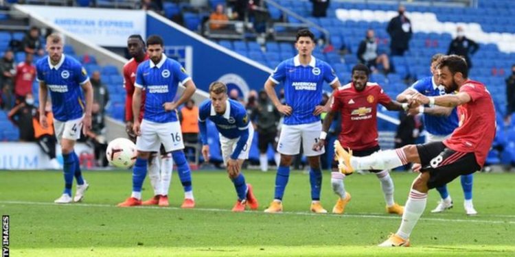 Man United snatch dramatic late win at Brighton