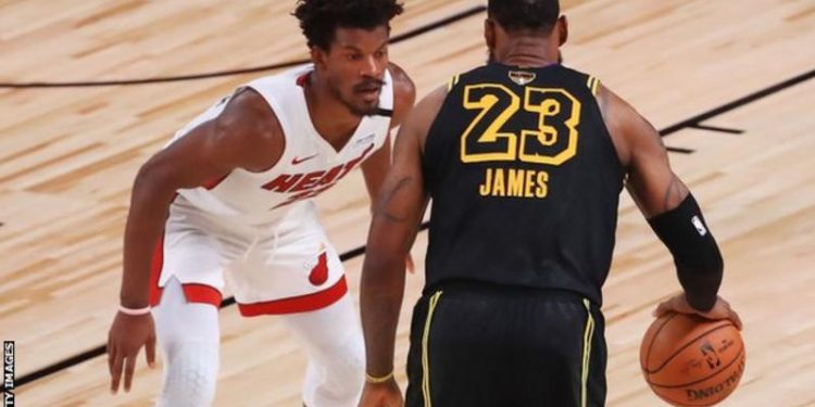 NBA Finals: Miami Heat beat Los Angeles Lakers in game-five thriller