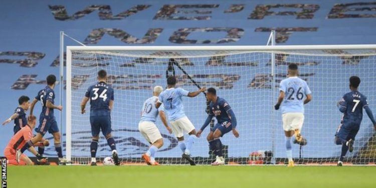 Sterling hits winner as City beat Arsenal