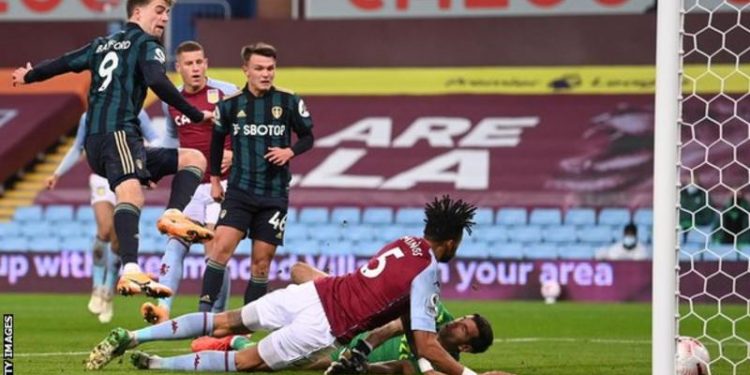 Leeds ends Aston Villa’s perfect start with 3-0 victory