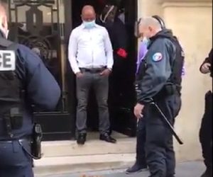 Nigerian Embassy in France calls Police after ritual sacrifice was left at its entrance