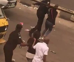 Policemen arrested for attacking Nigeria protesters