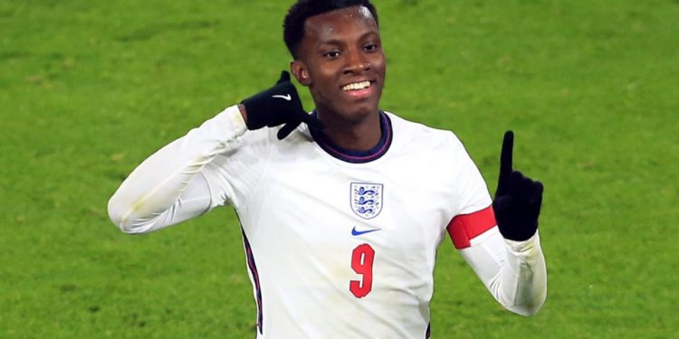 Nketiah breaks all-time England U21 scoring record
