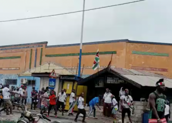Video: Chaos erupts in Jamestown as NDC, NPP peace walk turns violent