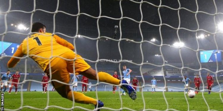 De Bruyne misses penalty as Man City and Liverpool draw