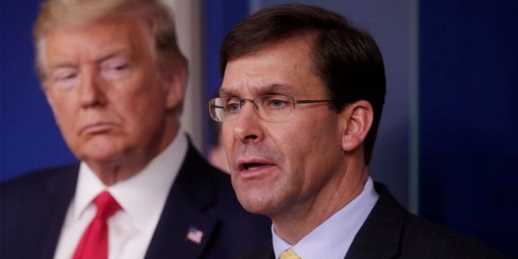 Donald Trump fires Defence Secretary Mark Esper