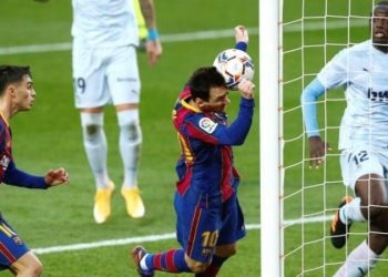 Messi equals Pele’s record