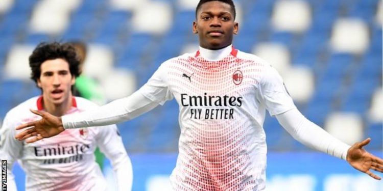 AC Milan’s Leao scores Serie A fastest ever goal