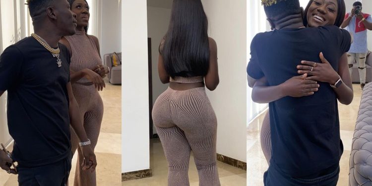 Shatta Wale subtly romances with Hajia Bintu in latest video