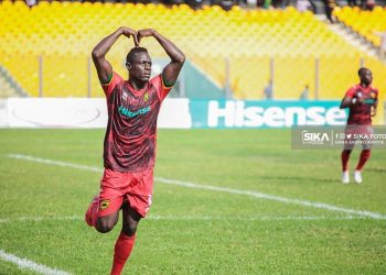 Zamalek shows interest in Kotoko striker Kwame Poku