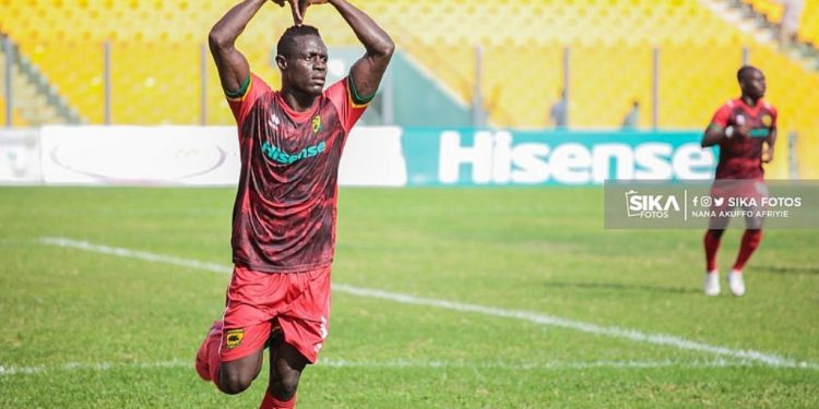 Zamalek shows interest in Kotoko striker Kwame Poku
