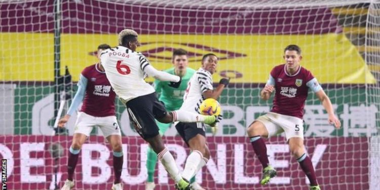 Man United beat Burnley to go top of Premier League