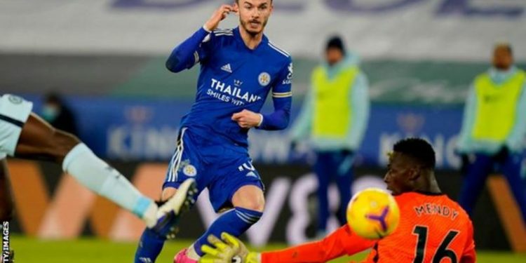 Leicester top after dominant win over lacklustre Chelsea