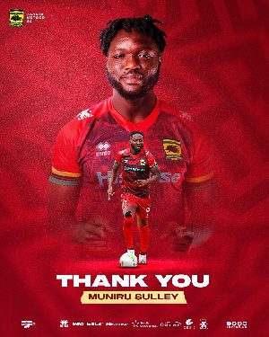 Asante Kotoko, Muniru Sulley mutually terminate contract