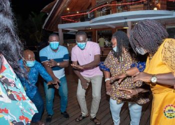 Photos: MPs disregard Nana Addo’s order to ‘party’ at Aqua Safari