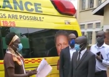 Ugandan minister takes back ambulance after losing party primary