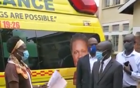 Ugandan minister takes back ambulance after losing party primary
