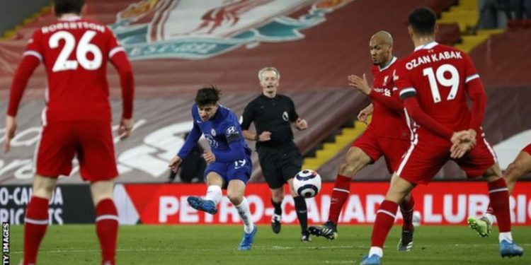 Mount gives Chelsea big win at Liverpool