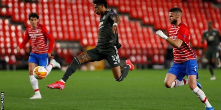 Manchester United too strong for Granada