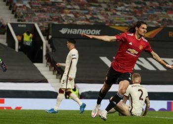 Man Utd score six in Europa League semi-final first-leg win against Roma