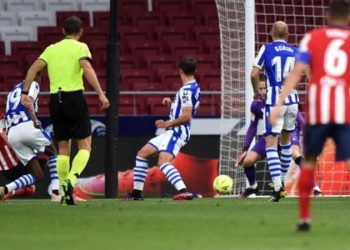 Atletico two wins from La Liga title after win over Sociedad