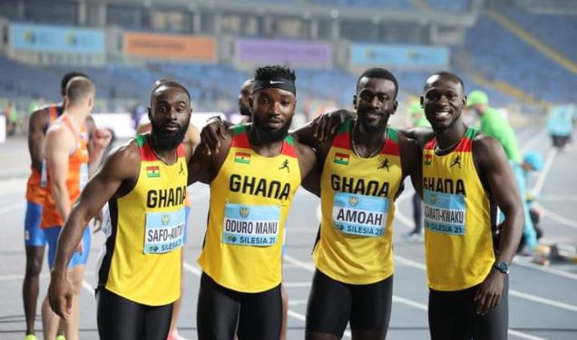 Ghana disqualified from 4x100m World Relays Final