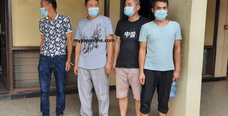 Court orders deportation of 4 Chinese involved in illegal mining