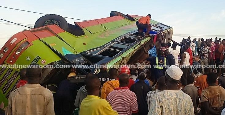 Pregnant woman; 3 others reported dead in accident on Kintampo road