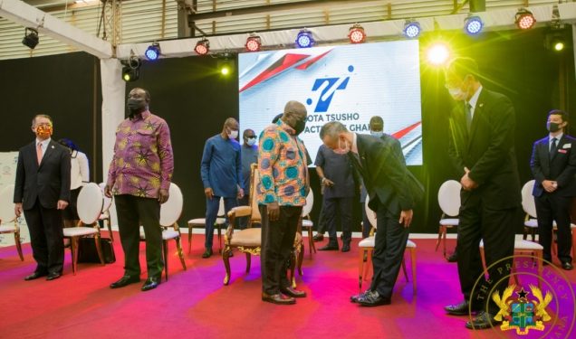 Akufo-Addo commissions Toyota and Suzuki Vehicle Assembly Plant