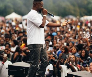 Sarkodie, Darkoo steals show at ‘Ghana Party in the Park’