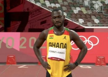 ‘I was a bit nervous’ – Azamati after missing out on 100m semifinals