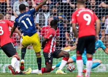 Greenwood’s equaliser secures point for United against Southampton