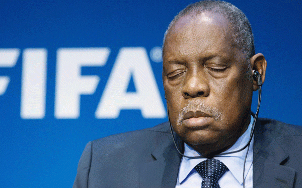 FIFA bans former stand-in president Issa Hayatou for a year